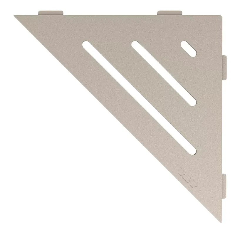 Fali polc zuhanypolc Schlüter háromszög 21x21cm Wave Cream Legjobb ár