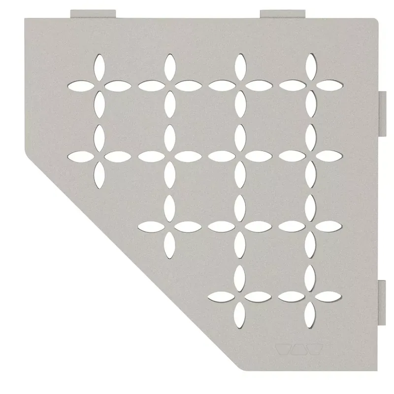 Fali polc zuhanypolc Schlüter 5 sarkos 19,5x19,5 cm virágos bézs Vásárlói kedvenc