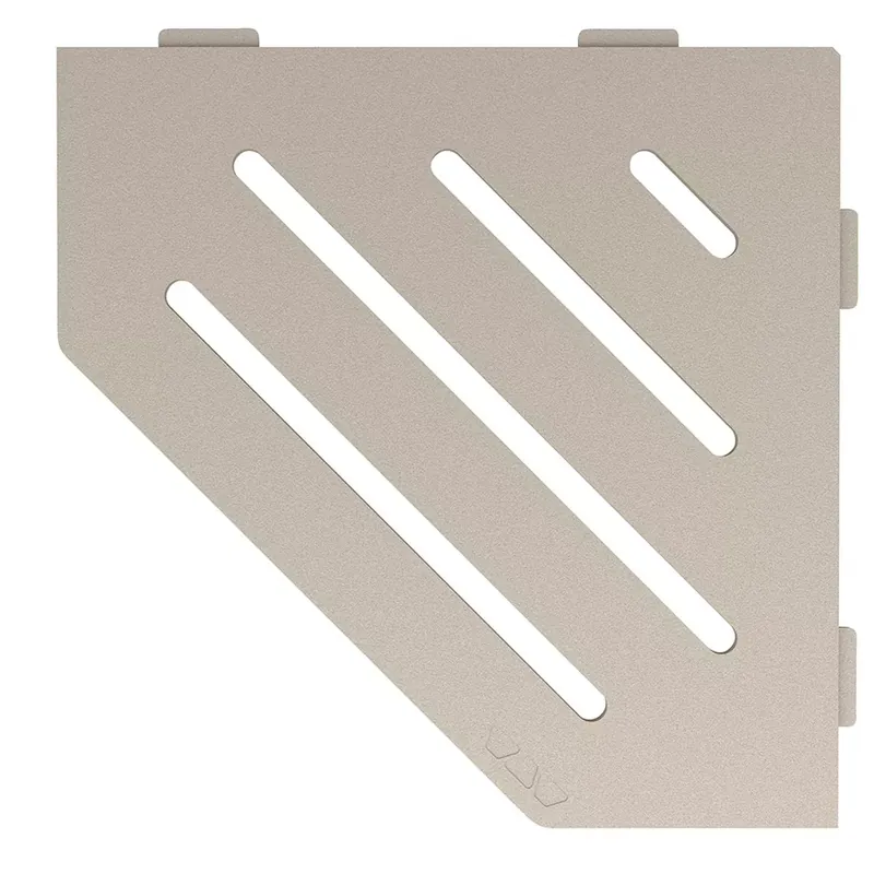 Fali polc zuhanypolc Schlüter 5 sarkos 19,5x19,5 cm Wave Cream Exkluzív ajánlat