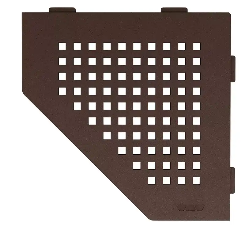 Ajánlat Fali polc zuhanypolc Schlüter 5eck 19,5x19,5cm Négyzet Bronz