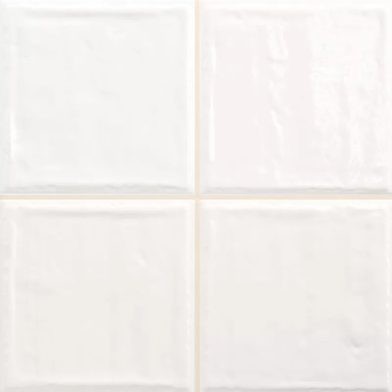 Fali Csempe Verbania Csillogó Hullámos Fehér 20x20cm Végkiárusítás