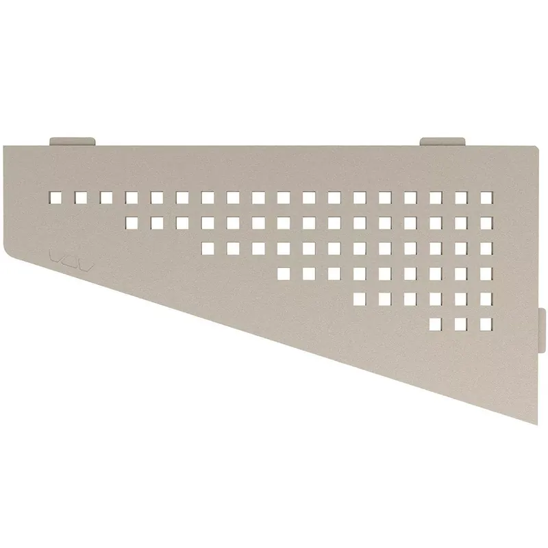 Kiárusítás Fali polc zuhanypolc Schlüter 4eck 15,4x29,5cm Négyzet krém