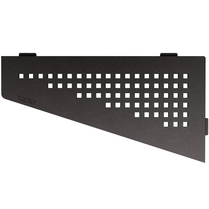 Fali polc zuhanypolc Schlüter négyzet 15,4x29,5 cm szögletes antracit Csak ma
