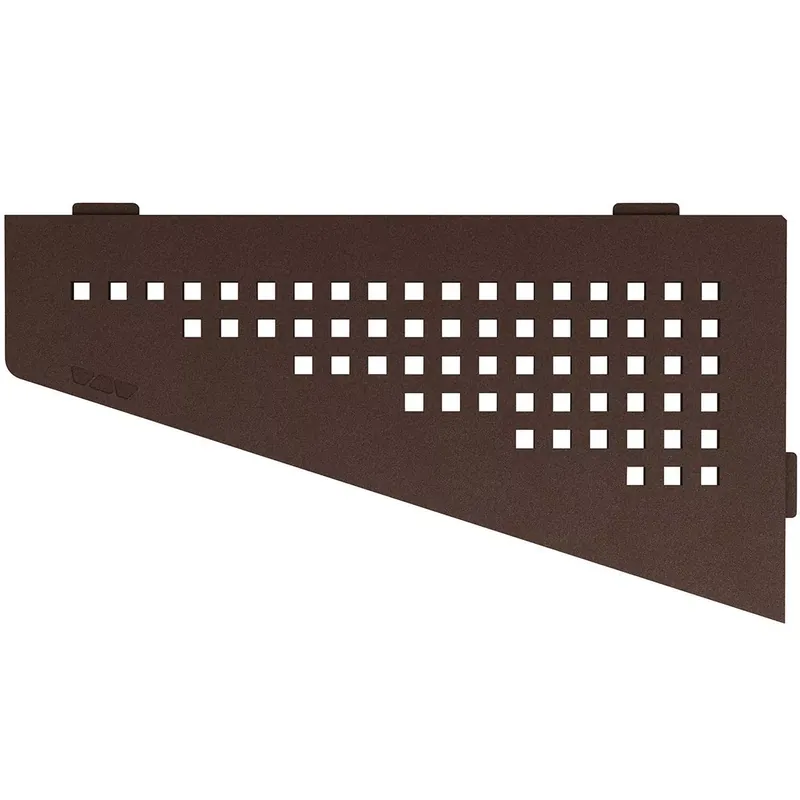 Exkluzív ajánlat Fali polc zuhanypolc Schlüter négyzet 15,4x29,5cm Négyzet Bronz