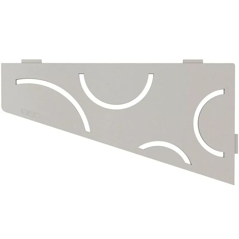 Fali polc zuhanypolc Schlüter square 15,4x29,5cm Curve Beige Népszerű