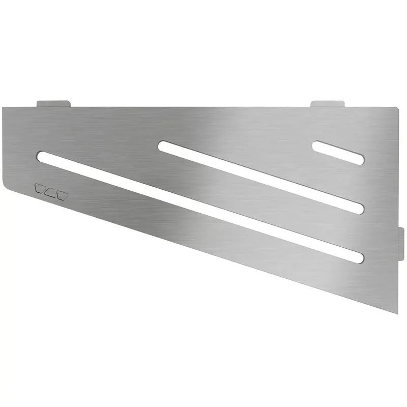 Kihagyhatatlan ajánlat Fali polc zuhanypolc Schlüter square 15,4x29,5cm Wave Silver