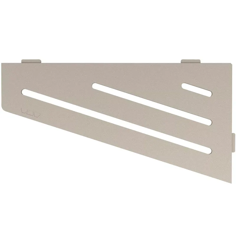 Szuper akció Fali polc zuhanypolc Schlüter square 15,4x29,5cm Wave Cream