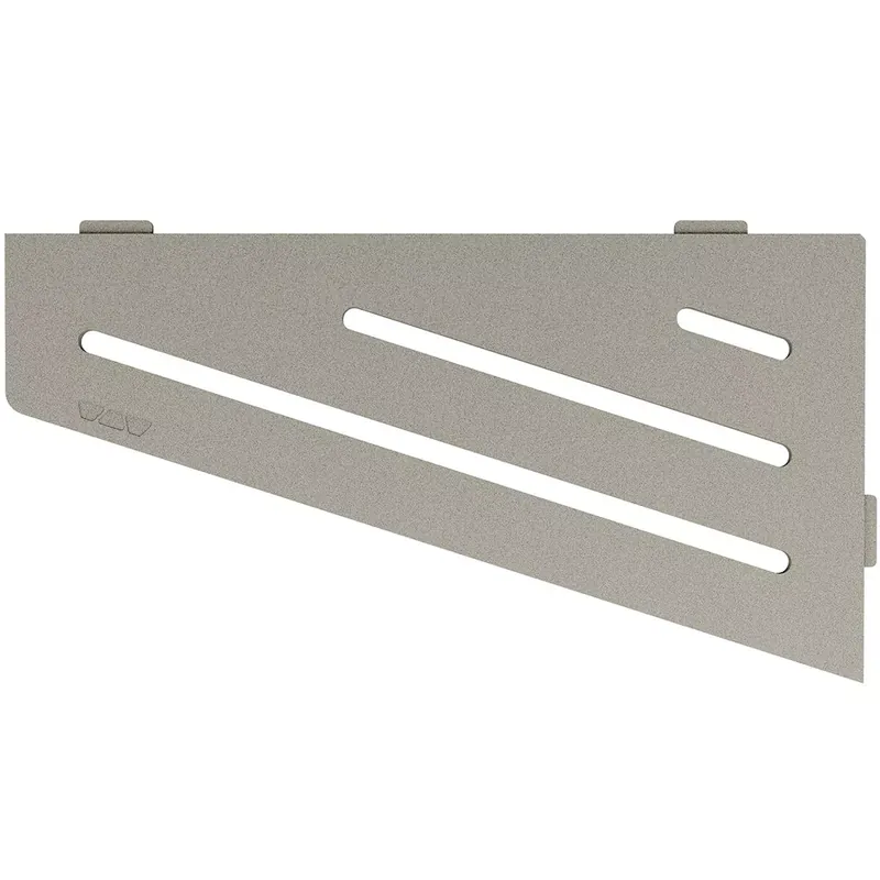 Legjobb ár Fali polc zuhanypolc Schlüter négyzet 15,4x29,5cm hullámszürke