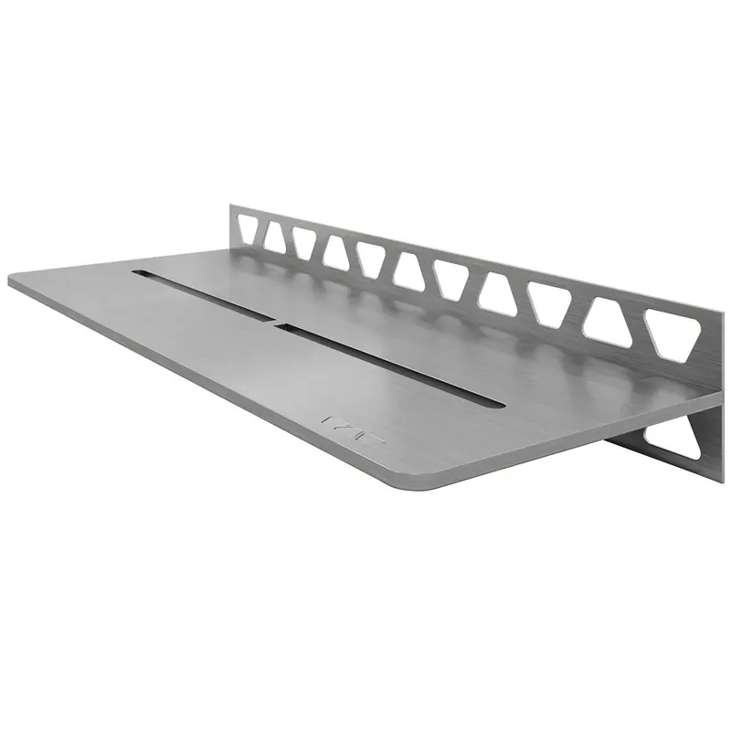 Kihagyhatatlan ajánlat Zuhanypolc fali polc Schlüter téglalap 30x11,5cm tiszta ezüst