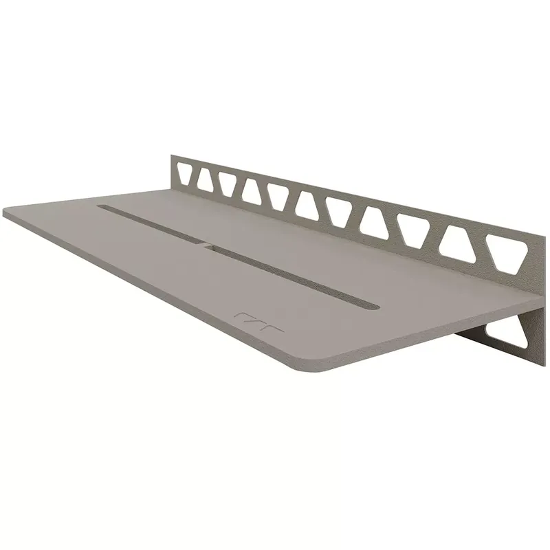 Vásárlói kedvenc Zuhanypolc fali polc Schlüter téglalap 30x11,5cm tiszta bézs