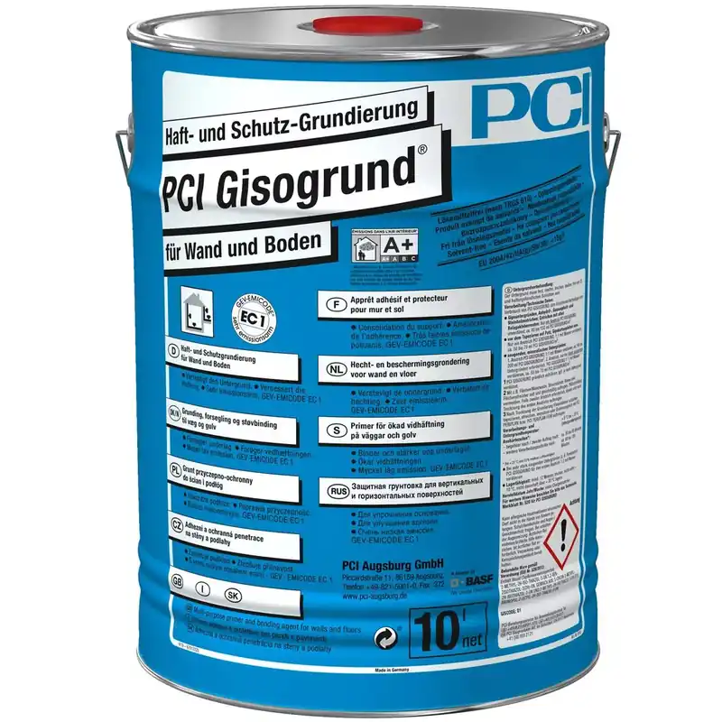 Expressz kézbesítés PCI Gisogrund ragasztó és védő alapozó kék 10 liter