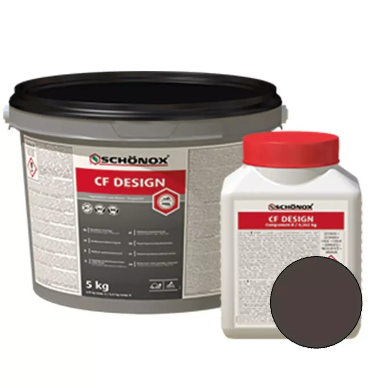 Szuper ajánlat Fuga Schönox CF Design Epoxy Resin Colorfuge Antracit 5 kg