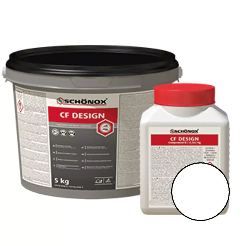 Fuga Schönox CF Design Epoxy Resin Colorfuge White 2,5 kg Kiárusítás