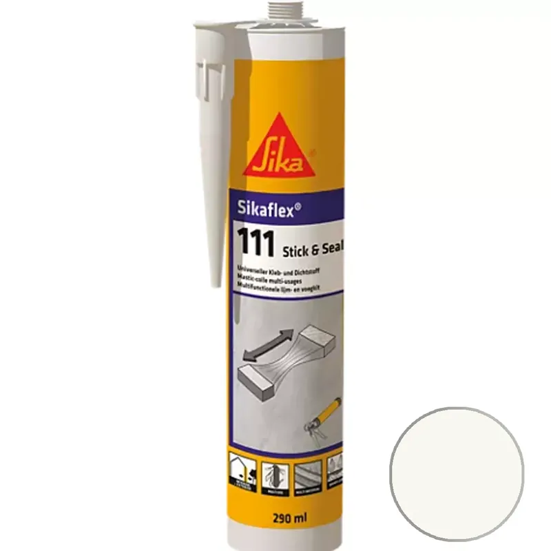Bestseller Ragasztó és tömítőanyag Sikaflex-111 Stick & Seal White