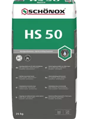 Szuper akció Vastagrétegű töltőanyag Schönox HS 50 - 25 kg