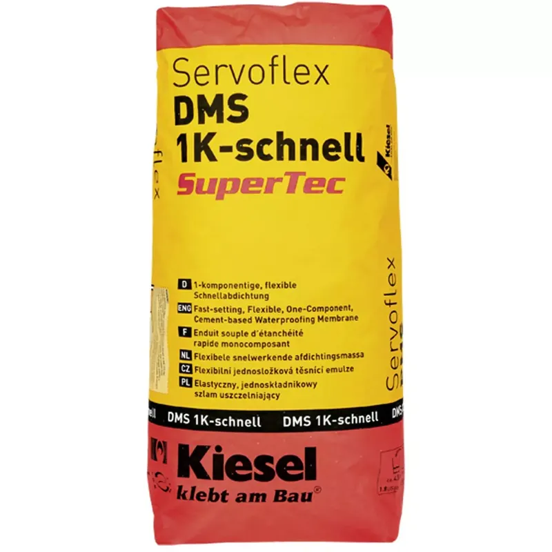 Gyors kiszállítás Önterülő tömítés Kiesel Servoflex DMS 1K-Schnell 15 kg