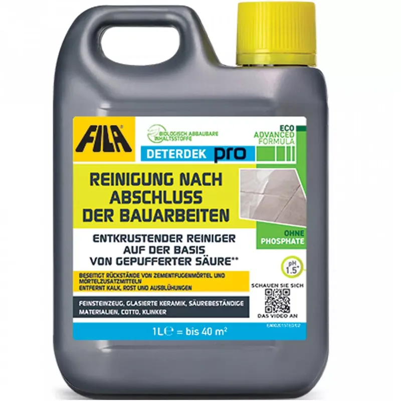 Végkiárusítás Fila DETERDEK PRO tisztítás építési munkák után 5 liter