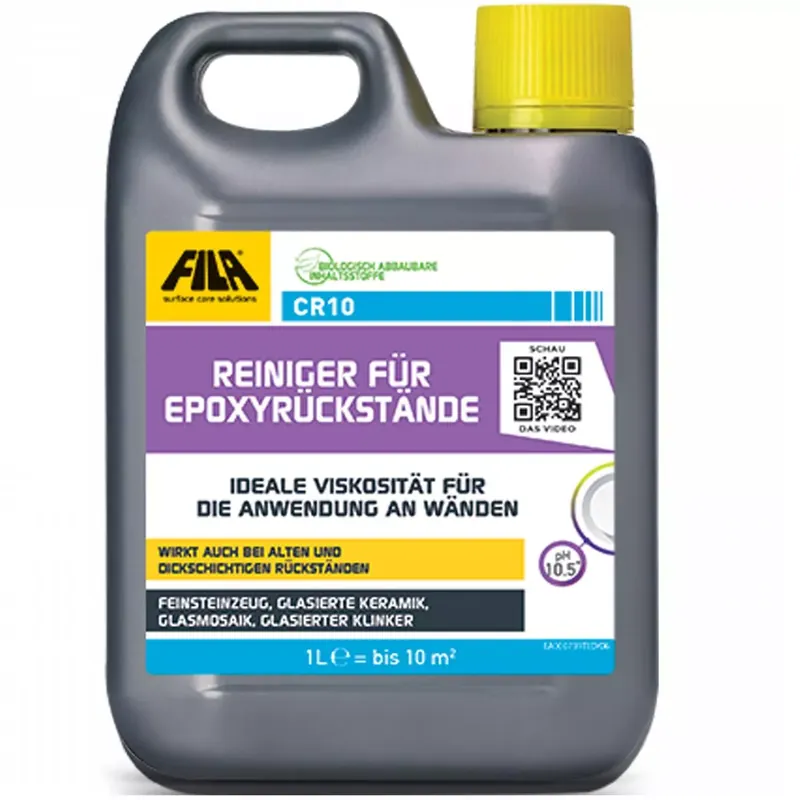 Fila CR10 tisztítószer epoxi fugához 1 liter Legkelendőbb