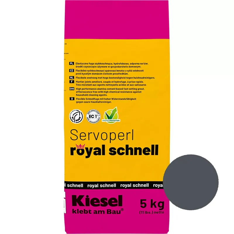 Szuper akció Fugakeverék Servoperl Royal Quick Antracite 5 kg