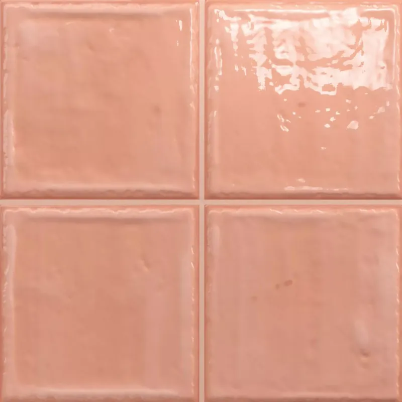 Minta Fali Csempe Verbania Csillogó Hullámos Rózsaszín 20x20cm Árengedmény