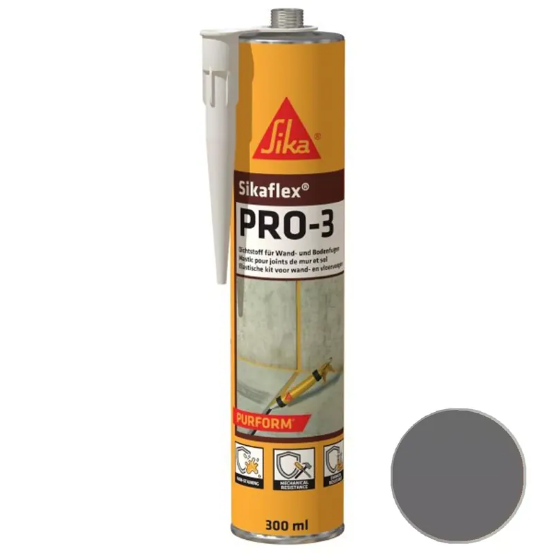 Fugatömítő Sikaflex Pro-3 Purform Dark Gray 300 ml Akció
