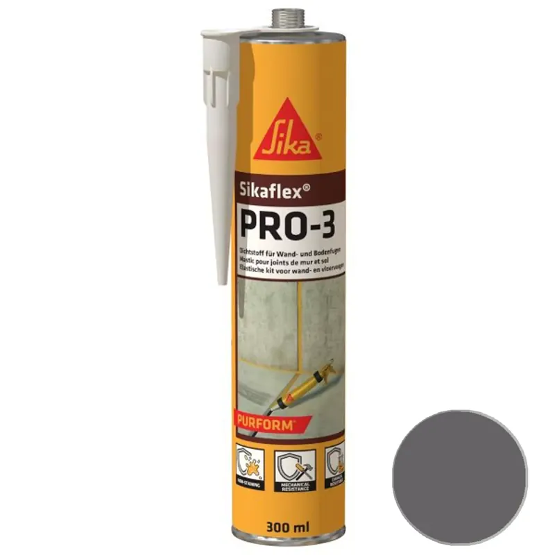 Fugatömítő Sikaflex Pro-3 Purform betonszürke 300 ml Bestseller