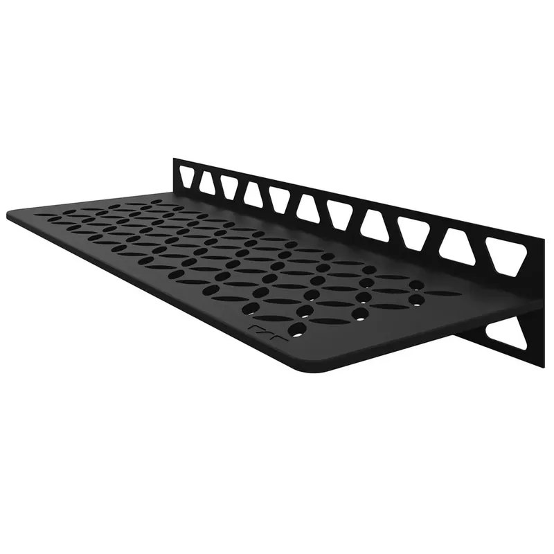 Expressz szállítás Zuhanypolc fali polc Schlüter téglalap 30x11,5cm Virágos Grafit