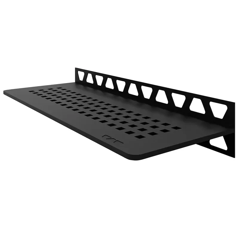 Zuhanypolc fali polc Schlüter téglalap 30x11,5cm Négyzet Grafit Prémium