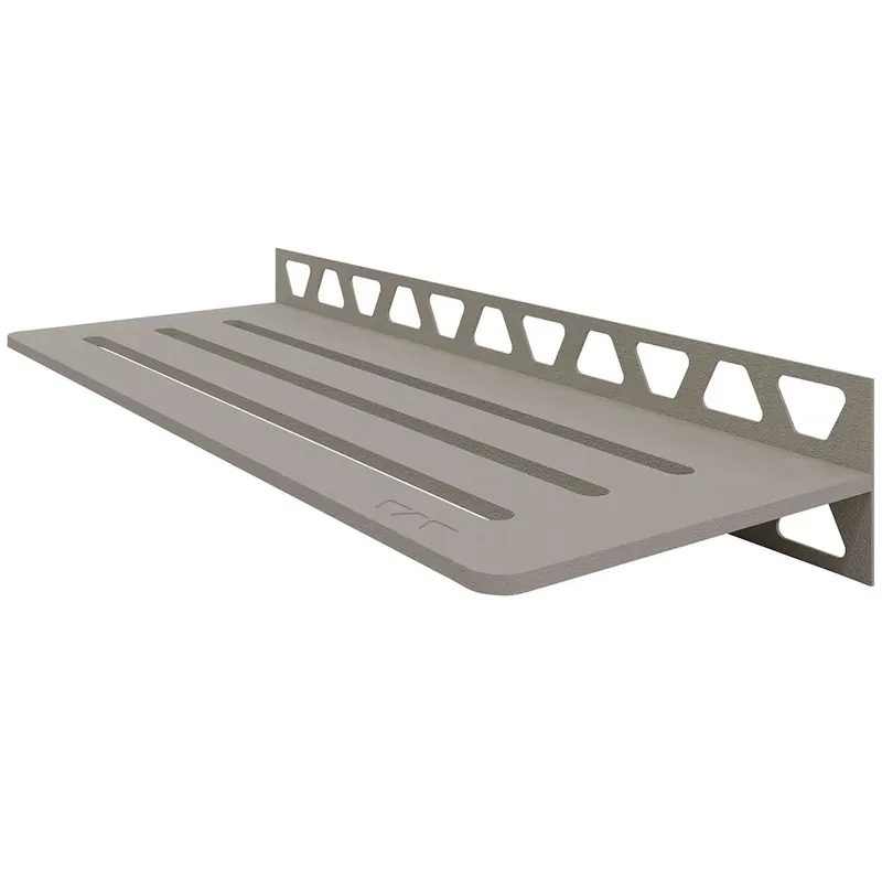 Zuhanypolc fali polc Schlüter téglalap 30x11,5cm hullám bézs Vedd meg most