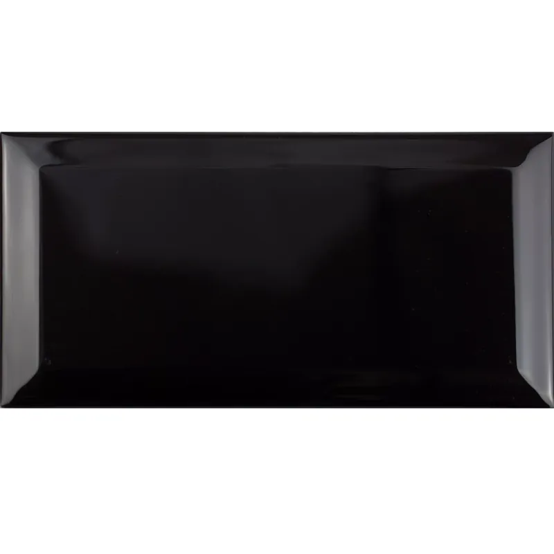 Minta Metro Fali Csempe Brussel Fazetta 10x20x0,7cm Negro Deres Azonnal elérhető
