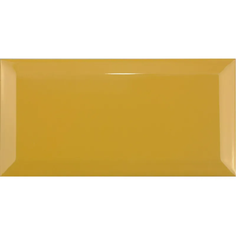 Különleges ajánlat Minta Metro Fali Csempe Brussel Fazetta 10x20x0,7cm Amarillo Yema