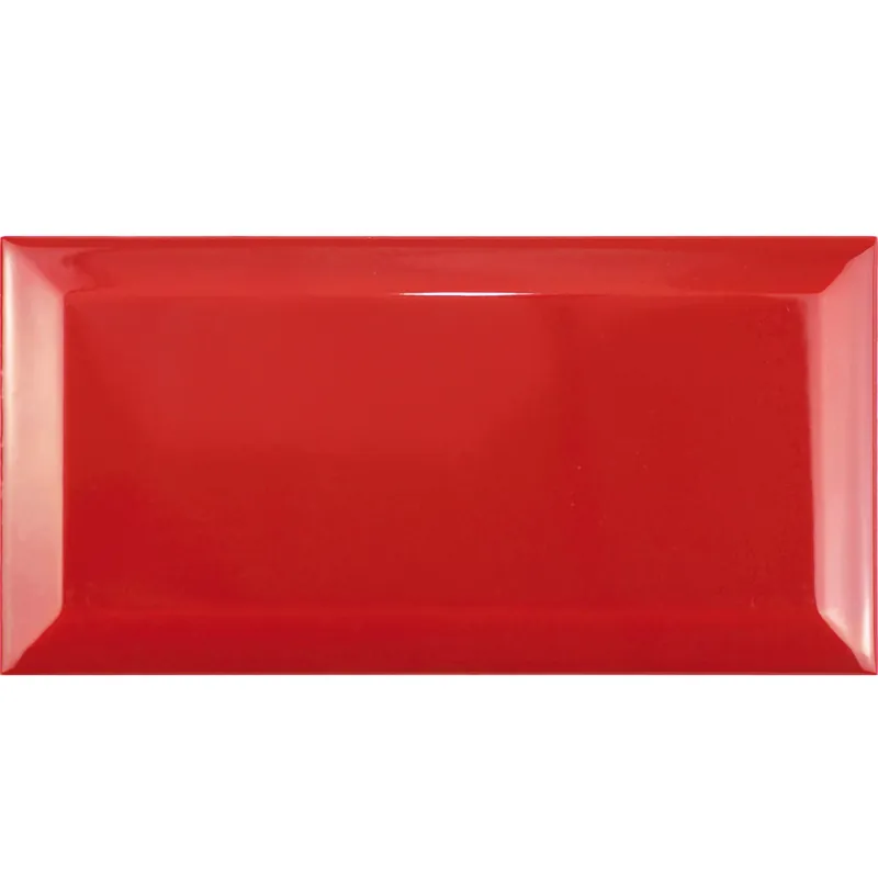 Metro Fali Csempe Brussel Fazetta 10x20x0,7cm Rojo Vedd meg most