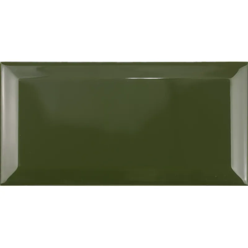 Metro Fali Csempe Brussel Fazetta 10x20x0,7cm Verde Botella Különleges ajánlat