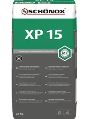 Újdonság Simító és kiegyenlítő massza Schönox XP 15 - 25 kg