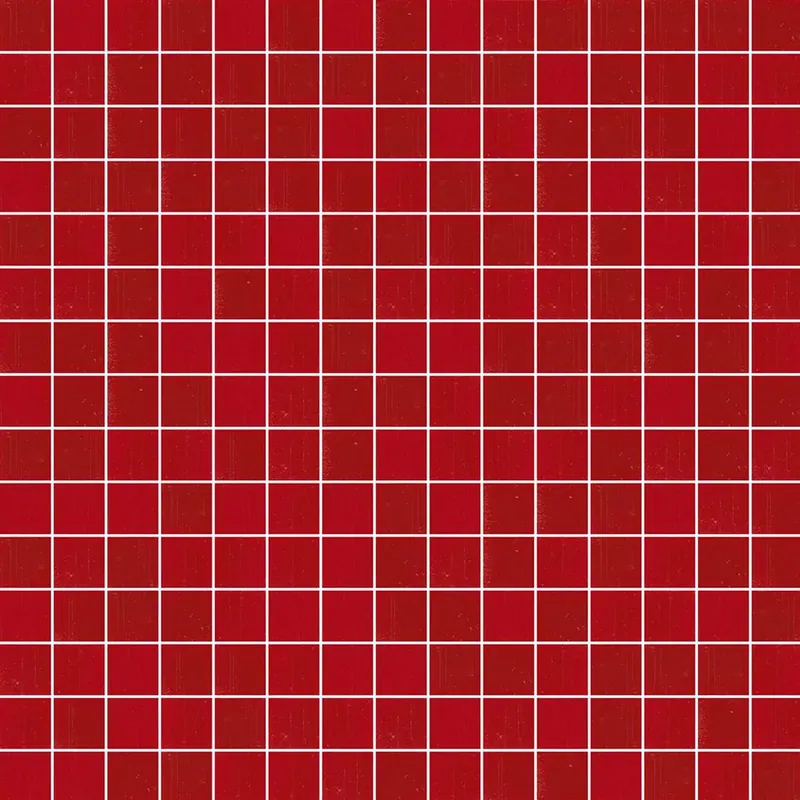 Üvegmozaik Csempe Trend-Vi Vitreo 206 Sötét vörös 20x20mm Legkelendőbb