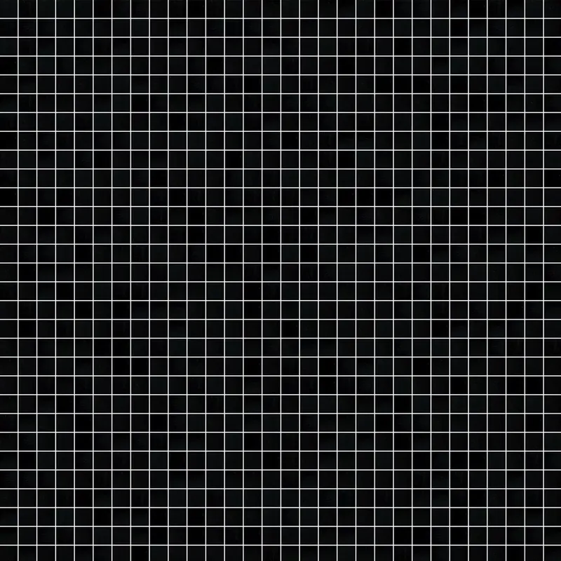 Üvegmozaik Csempe Trend-Vi Vitreo 208 Fekete 10x10mm Azonnali szállítás