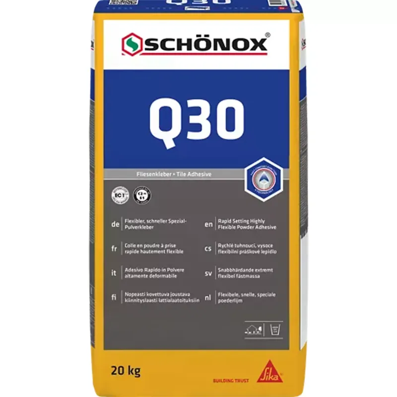 Csemperagasztó Schönox Q30 Rugalmas speciális porragasztó 20 kg Olcsóbb