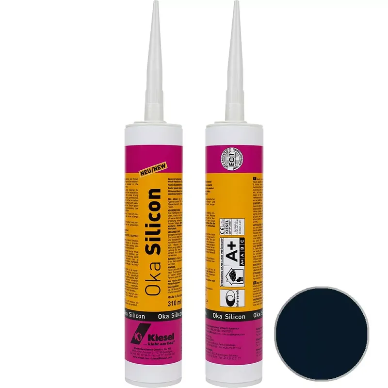 Kiesel szilikon kötés OKA SILICON bársonyfekete 310 ml Biztonságos vásárlás