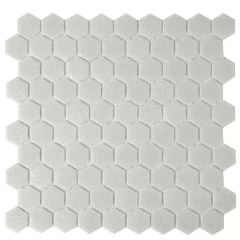 Kedvezményes ár Üvegmozaik Csempék Trend-Vi Hexagonal 150 Világos Szürke