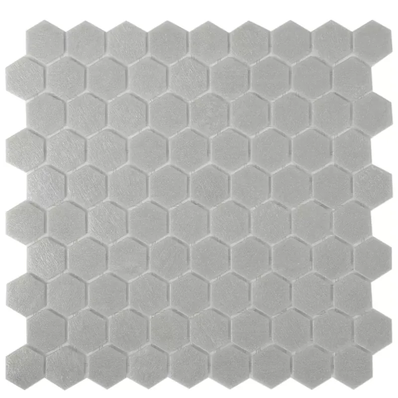 Exkluzív ajánlat Üvegmozaik Csempék Trend-Vi Hexagonal 152 Szürke