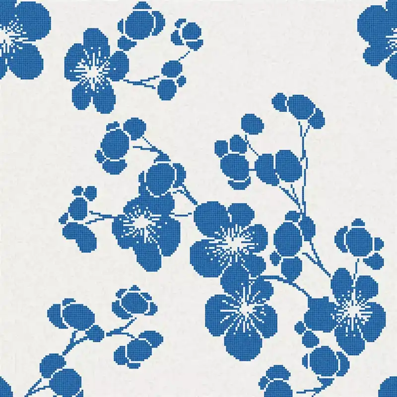 Üveg Pool Úszómedence Mozaik Csempe Trend-Vi Aquatica Water Flowers 1 Biztonságos vásárlás