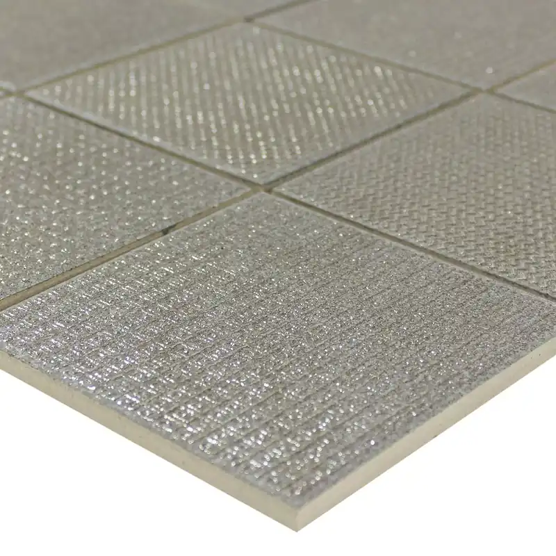 Kerámia Mozaik Csempék Areora Metallic Szürke Olcsóbb