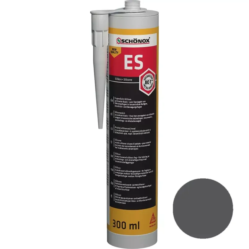 Schönox ES grafit hézagtömítő szilikon (300ml) Exkluzív ajánlat