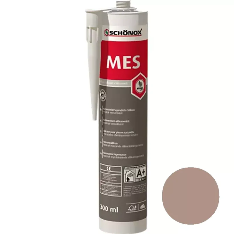 Különleges ajánlat Schönox MES Márvány Fugatömítő Szilikon Havana 300ml