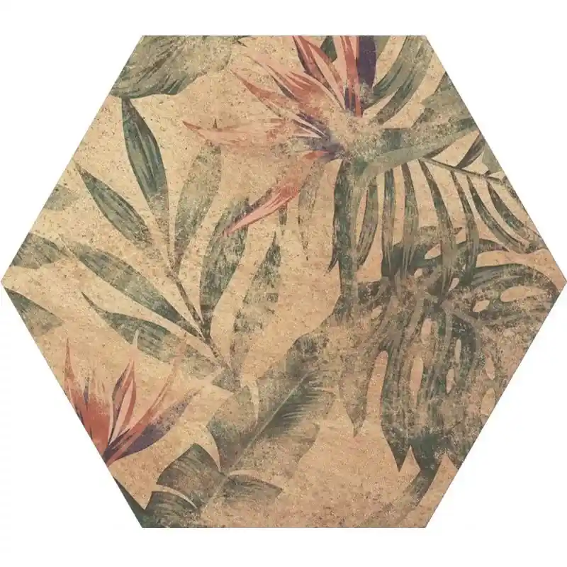Árengedmény Santiago Cotto Flora Hatszög 23x27 cm