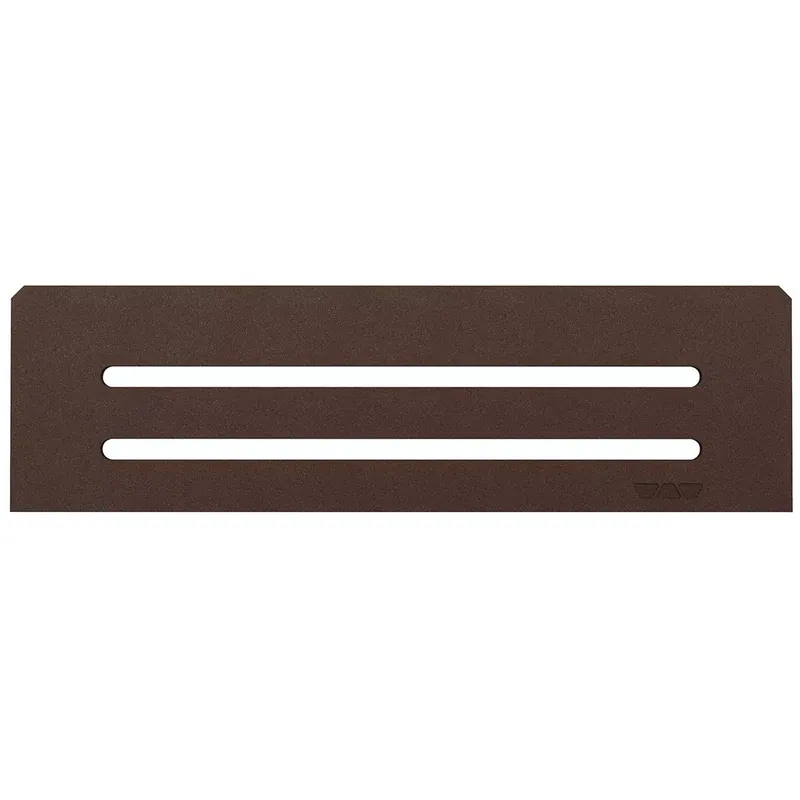 Schlüter téglalap alakú fali polc 30x8,7 cm Hullámos bronz Árengedmény