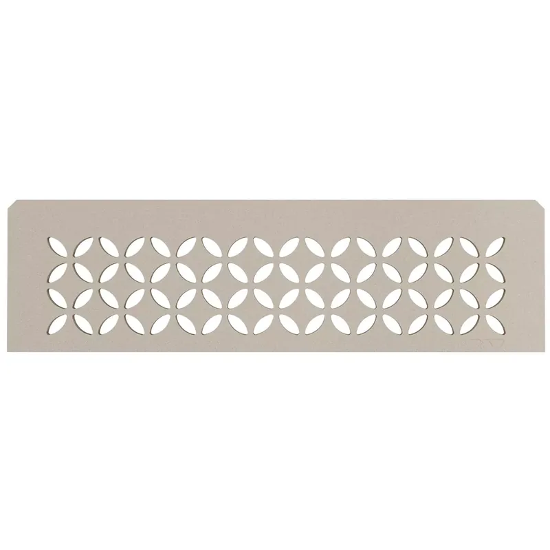 Gyors kiszállítás Schlüter téglalap alakú fali polc 30x8,7 cm virágmintás krém