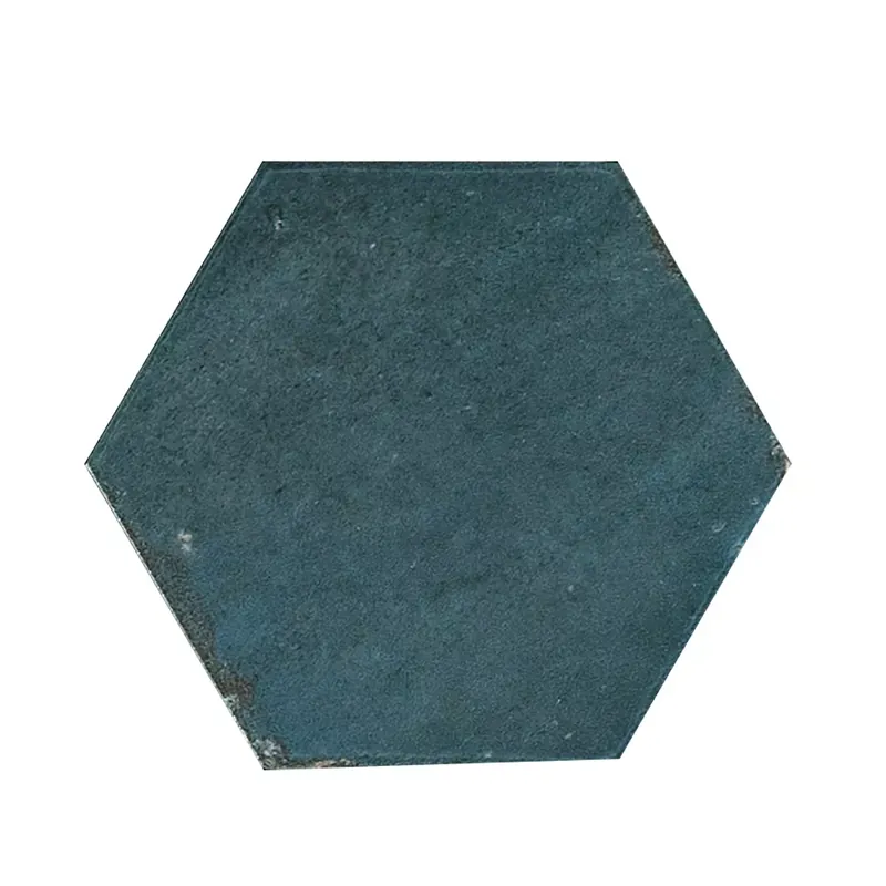 Népszerű Lorino Kék Csillogó Hatszög 18,2x21 cm
