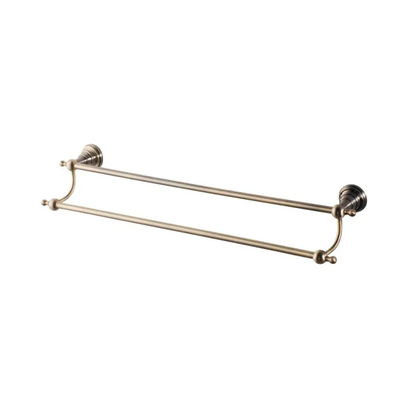 Sapho DIAMOND dupla törölközőtartó 60,5 cm, bronz Nézd meg most