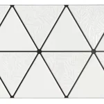 Szuper akció Relonda Triangle Deco Snow 48,5X28 I.o